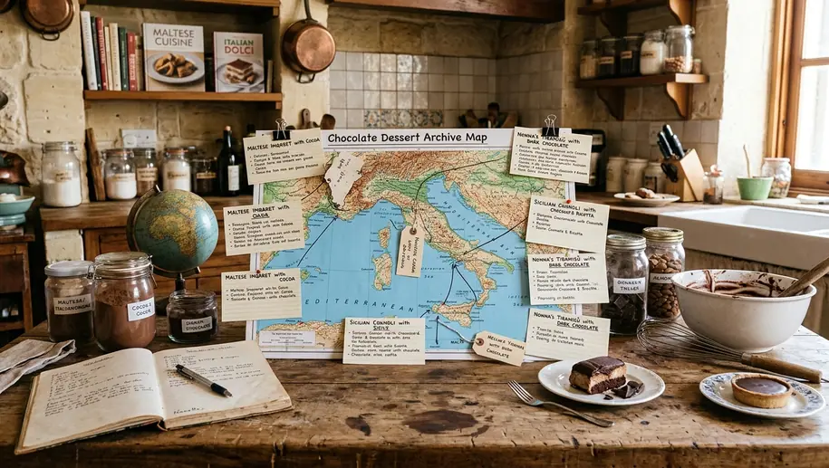 Image showing chocolate_dessert_archive_map