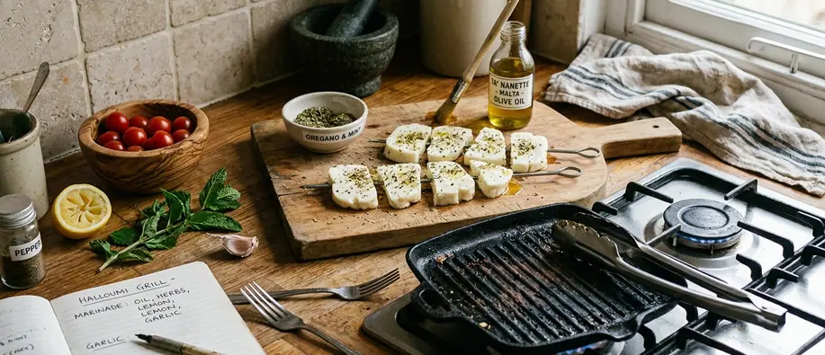 Image showing halloumi_grill