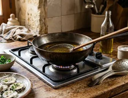 Image showing frying pot