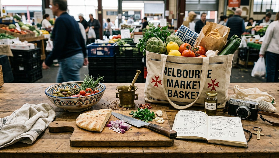 Image showing melbourne_market_basket