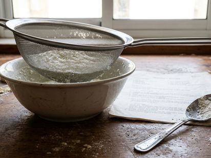 Drain the Ricotta
